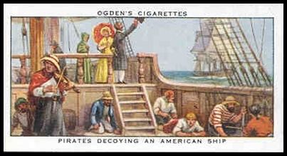 25 Pirates Decoying An American Ship